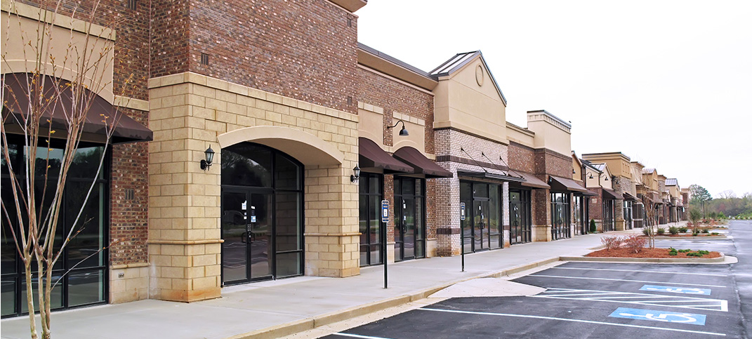 Background Image of strip mall